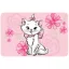 Disney Marie Pink Flower suport pentru farfurie 43x28 cm