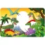 Dinozaur suport de farfurii 43x28 cm