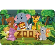 Animale Zoo suport de masă 43x28 cm