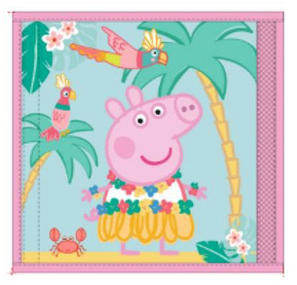 Purcelușa Peppa protector centura de siguranță, pernă