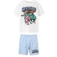 Avengers pijamale scurte pentru copii 92-128 cm