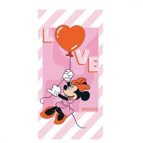 Disney Minnie Love prosop de baie, prosop de plajă 70x140cm