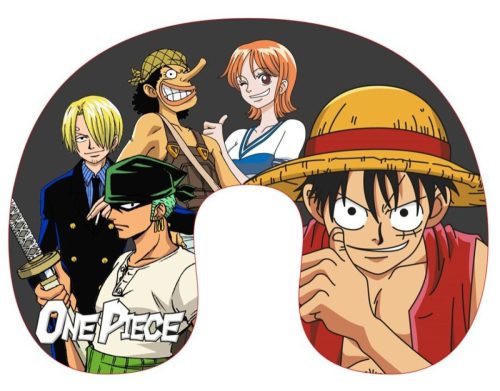 One Piece Team pernă de călătorie, pernă pentru gât