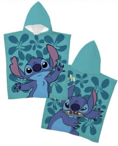 Disney Lilo și Stitch Little Mischief, prosop de plajă poncho 55x110 cm (Fast Dry)
