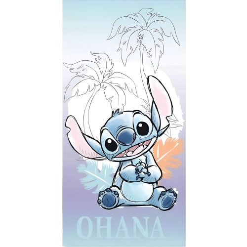 Disney Lilo și Stitch Ohana prosop de baie, prosop de plajă 70x140cm (Fast Dry)