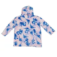   Disney Lilo și Stitch Light Rose poncho, pătură din fleece de pluș pentru 3-6 ani