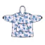 Disney Lilo și Stitch Light Rose pătură polar plușată cu glugă pentru adulți, poncho