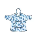 Disney Lilo și Stitch Blue pătură polar plușată, poncho 7-14 ani