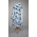Disney Lilo și Stitch Blue pătură polar plușată, poncho 7-14 ani