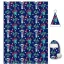Disney Lilo și Stitch Holiday Set de pătură și căciulă de flanel de Crăciun