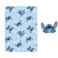   Disney Lilo și Stitch On The Belly set pătură polar și pernă de formă