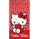 Hello Kitty Hearts prosop de baie, prosop de plajă 70*140cm (Uscare Rapidă)