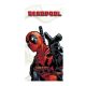 Deadpool Finger gun Prosop de baie, prosop de plajă 70x140cm (Uscare rapidă)