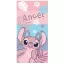 Disney Lilo și Stitch Pink prosop de baie, prosop de plajă 70x140cm (Uscare rapidă)