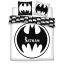 Batman White dublu, dublu cuvertură de pat 240×220cm, 65x65 cm