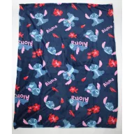 Disney Lilo și Stitch Aloha pătură de flanel 110x150cm
