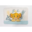 Disney Regele Leu Simba covoraș de baie, ieșire de baie 40x60 cm