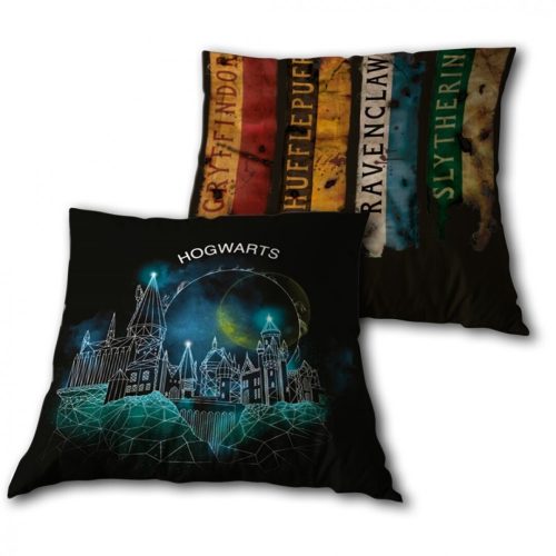 Harry Potter Hogwarts Enchanted Night pernă, pernă decorativă 35x35 cm