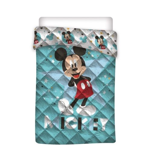 Disney Mickey <mg-auto=3002021>Pose cuvertură de pat, pătură polară 140x200cm