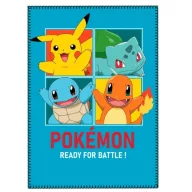Pokémon Blue pătură polară 100x140 cm