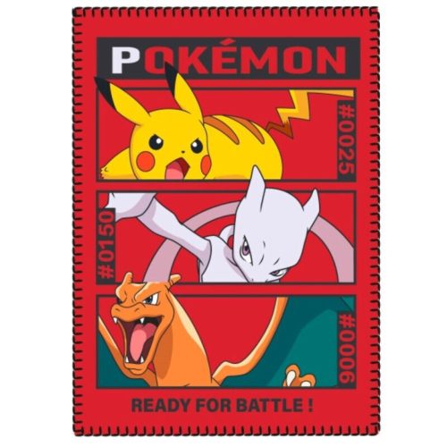Pokémon Battle pătură polară 100x140 cm