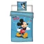 Disney Mickey  Let's Go lenjerie de pat 140×200cm, 63×63 cm microfibră