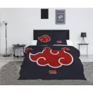 Naruto Akatsuki dublu, husă pentru pat dublu 240×220cm, 65x65 cm