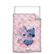   Disney Lilo și Stitch Angel Hug cuvertură matlasată, plapumă 140x200cm