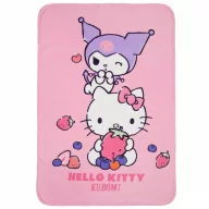 Hello Kitty Fruits pătură fleece 100x140cm