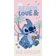   Disney Lilo și Stitch Beach Ice Cream prosop de baie, prosop de plajă 70x140cm (Fast Dry)
