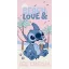 Disney Lilo și Stitch Beach Ice Cream prosop de baie, prosop de plajă 70x140cm (Fast Dry)