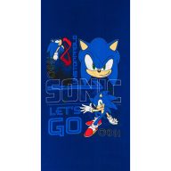   Sonic Ariciul Go Blur prosop de baie, prosop de plajă 70x140cm (Fast Dry)