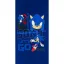 Sonic Ariciul Go Blur prosop de baie, prosop de plajă 70x140cm (Fast Dry)