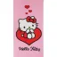 Hello Kitty Love prosop de baie, prosop de plajă 70x140cm (Uscare rapidă)