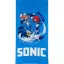 Sonic Ariciul Fast Lane prosop de baie, prosop de plajă 70x140cm (Fast Dry)