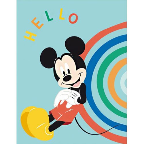 Disney Mickey Hello pătură polară 100x140cm