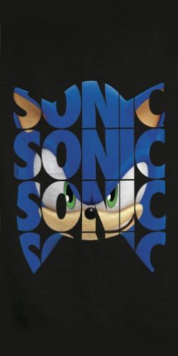 Sonic the hedgehog prosop de baie, prosop de plajă 70x140cm (fast dry)