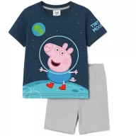 Purcelușa Peppa pijamale scurte pentru copii 98-116 cm