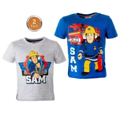 Pompierul Sam tricou scurt pentru copii set de 2 bucăți 98-128 cm
