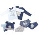 Disney Dumbo bebeluș tricou + căciulă și batistă 7 buc set 86/92 cm