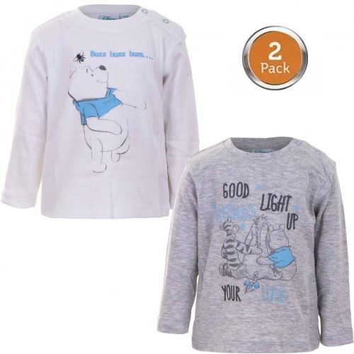 Disney Winnie de Pluș bebeluș tricou, top 2 bucăți 68/74 cm