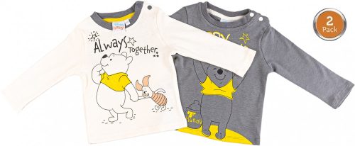 Disney Winnie de Pluș bebeluș tricou, top 2 bucăți 62/68 cm