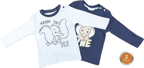Disney Dumbo bebeluș tricou, top 2 bucăți 74/80 cm