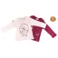 Disney Bambi tricou pentru bebe, top 2 buc 86/92 cm