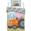 Purcelușa Peppa Lenjerie de pat pentru copii George's Tractor 100×135cm, 40×60 cm