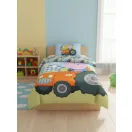 Purcelușa Peppa Lenjerie de pat pentru copii George's Tractor 100×135cm, 40×60 cm