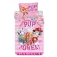 Patrula Cățelușilor Pup Power lenjerie de pat 140×200cm, 70×90 cm