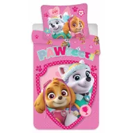   Patrula Cățelușilor Pawfect lenjerie de pat pentru copii 100×135cm, 40×60 cm