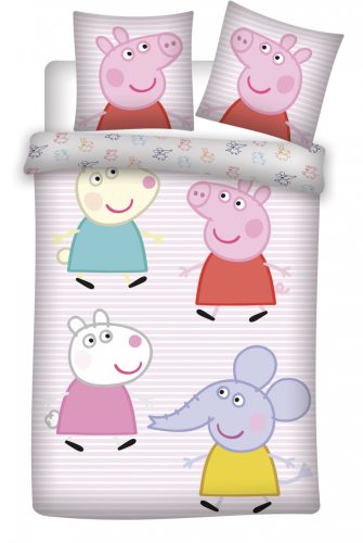Purcelușa Peppa Little Friends 100Purcelușa Peppa Peppa Little Friends cuvertură de plapumă pentru copii 100 ×135 cm, 40×60 cm