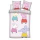 Purcelușa Peppa Little Friends Lenjerie de pat pentru copii <mg-auto=3002491>100×135cm, 40×60 cm